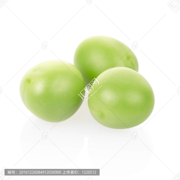 綠色的豌豆