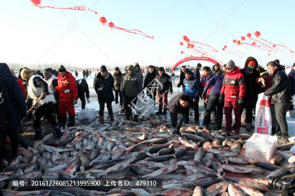 冬捕,捕魚(yú)