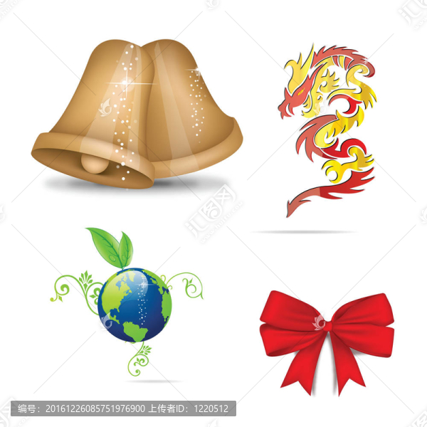 抽象網(wǎng)頁(yè)和閃亮符號(hào)集