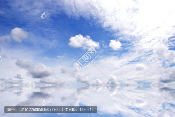 藍(lán)色的天空