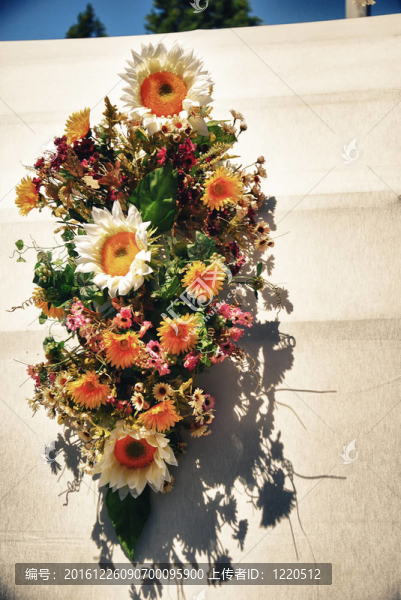 五顏六色的花束