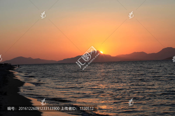 愛琴海日落