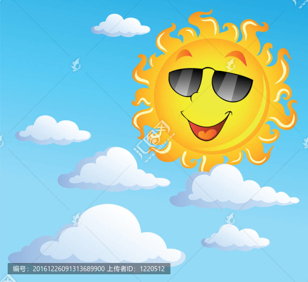 太陽與云彩主題3