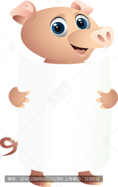 空白符號豬