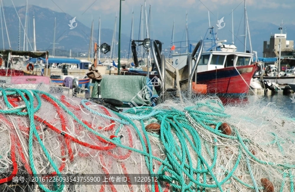 科西嘉島阿雅克肖港；