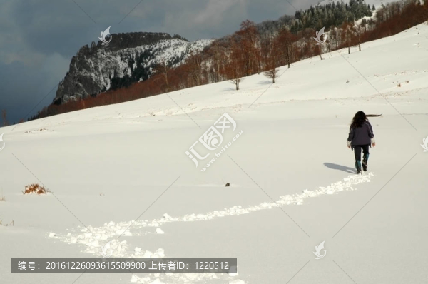 羅馬尼亞；冬季山脈