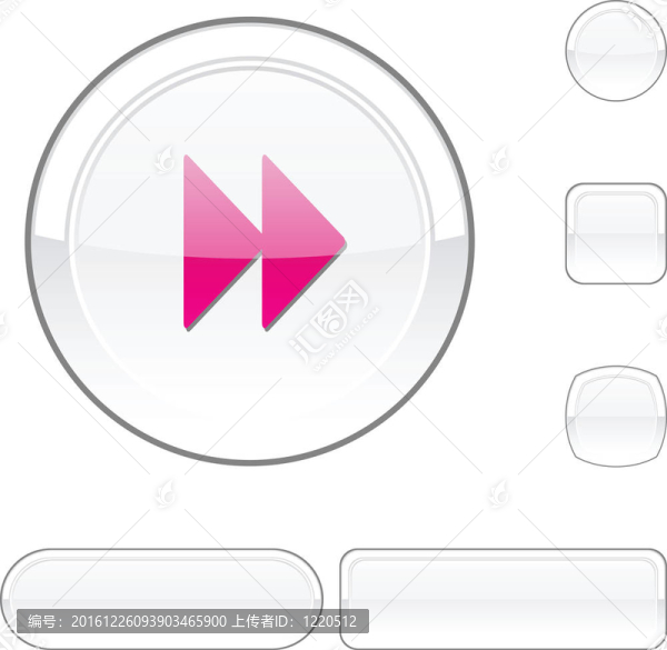 前進(jìn)白按鈕。