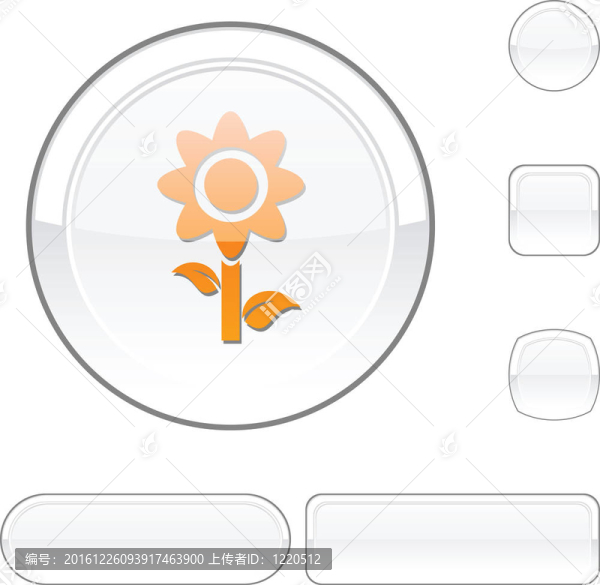 花白按鈕。