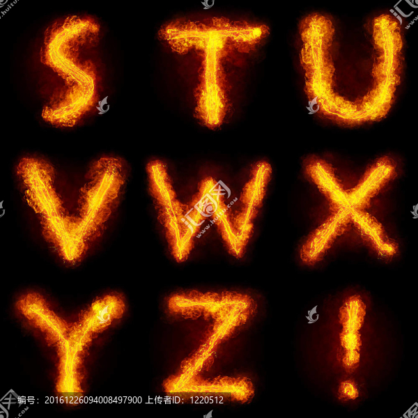 火熱的字體