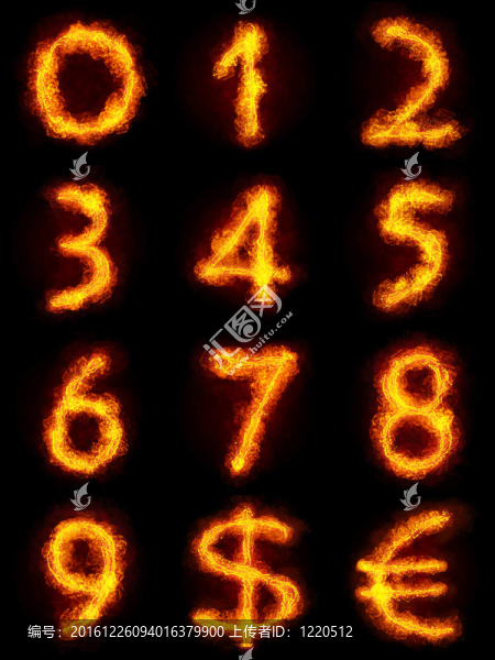 火熱的字體