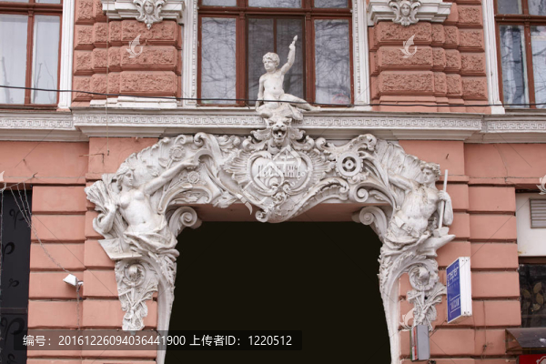 敖德薩藝術(shù)風(fēng)格的陽(yáng)臺(tái)