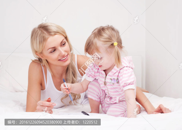 母親和女兒