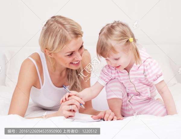 母親和女兒