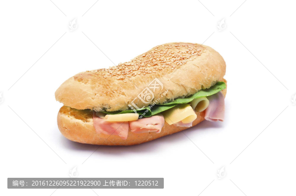 香腸沙拉面包