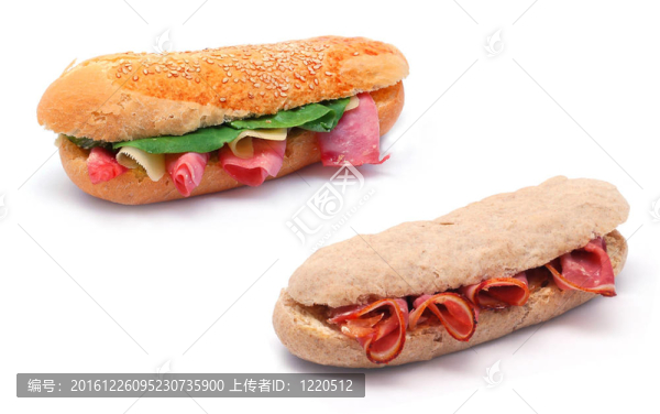 兩個三明治