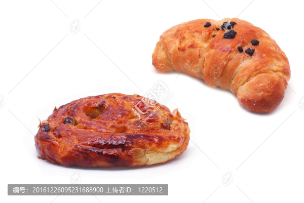 牛角包和肉桂卷