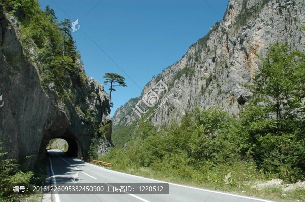 塔拉峽谷；黑山