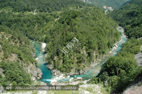 塔拉峽谷；黑山