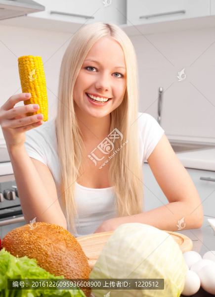 廚房里的女人