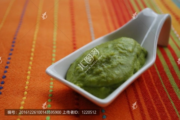 綠蠶豆霜