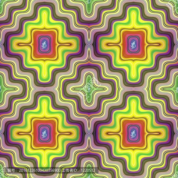 迷幻的迪斯科無縫設(shè)計(jì)；