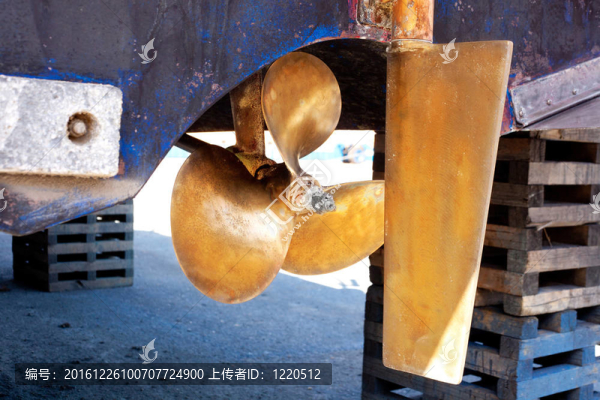 黃銅船螺旋槳和轉(zhuǎn)向
