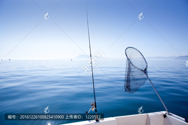 船用捕魚桿及海上登陸網(wǎng)