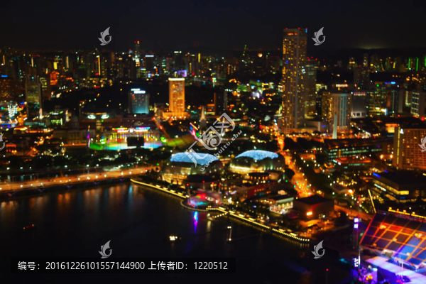 城市的燈光