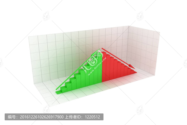 商業(yè)圖。三維圖像。