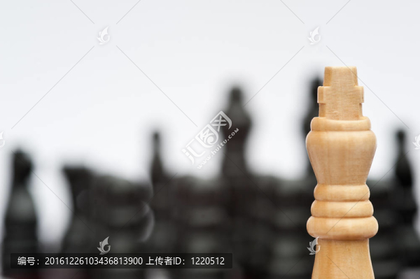 戰(zhàn)略商務(wù)概念應(yīng)用的棋局