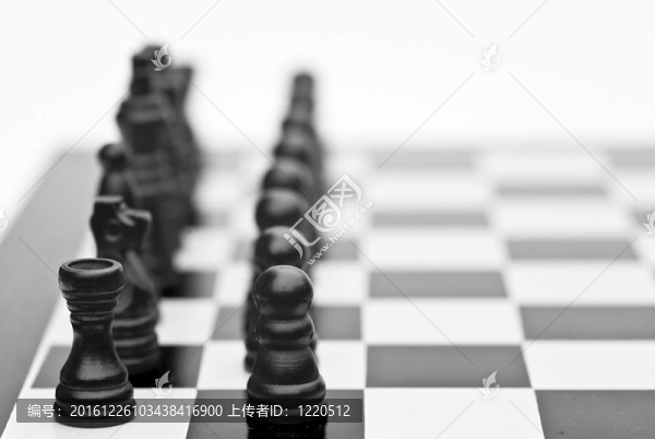 戰(zhàn)略商務(wù)概念應(yīng)用的棋局