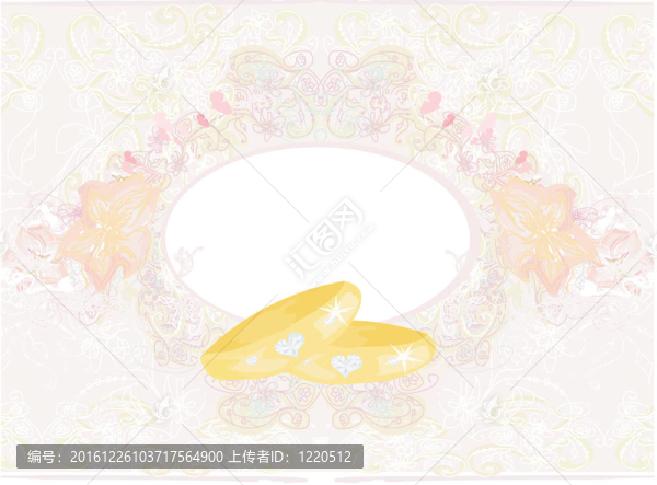 帶戒指的結(jié)婚請柬