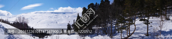 高加索自然保護(hù)區(qū)壯麗的山岳風(fēng)光