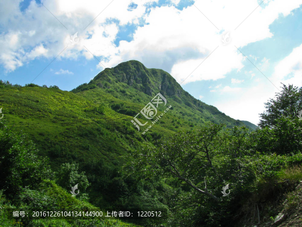 高加索自然保護區(qū)壯麗的山岳風(fēng)光