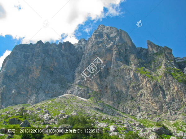 高加索自然保護(hù)區(qū)壯麗的山岳風(fēng)光