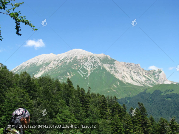 高加索山脈的活躍游憩與旅游