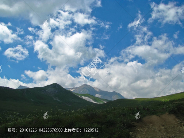 高加索自然保護(hù)區(qū)壯麗的山岳風(fēng)光