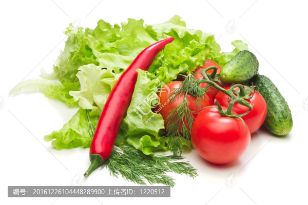 番茄和蔬菜