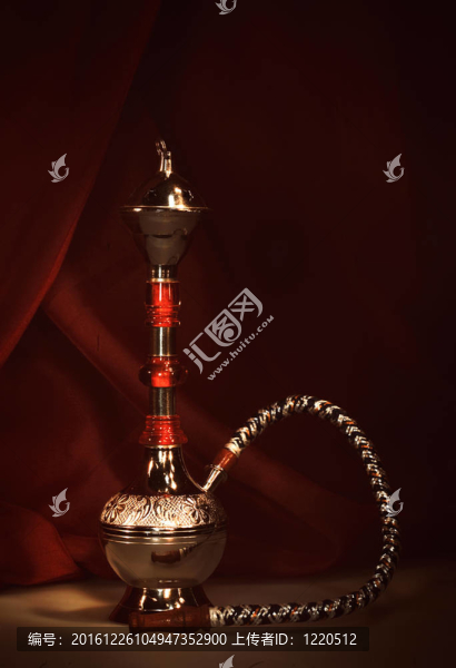 阿拉伯水煙。抽象的抽象生活