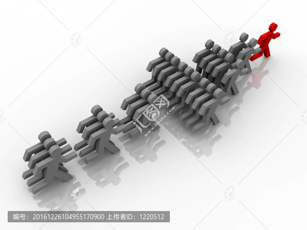 在比賽中跟隨領(lǐng)導(dǎo)者的說明