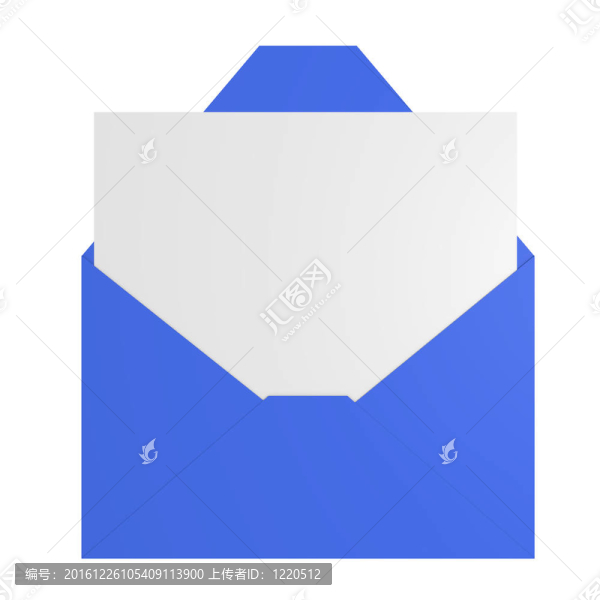 藍(lán)色的信封
