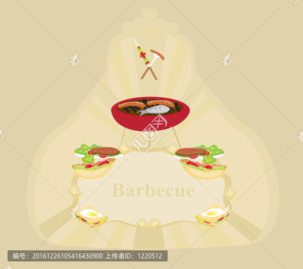 燒烤聚會(huì)的邀請