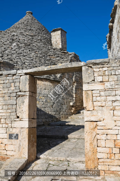 Alberobello,s,Trulli。普利亞。意大利.
