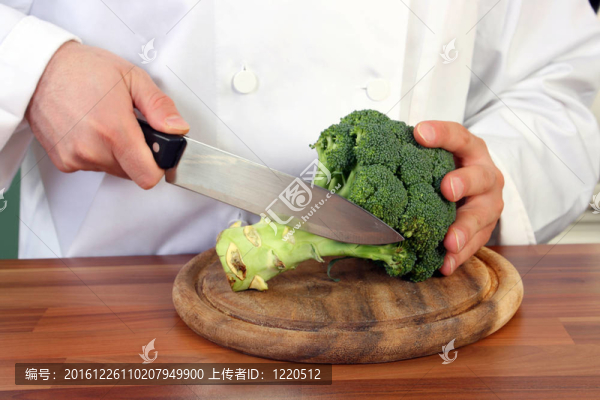 廚師和西蘭花