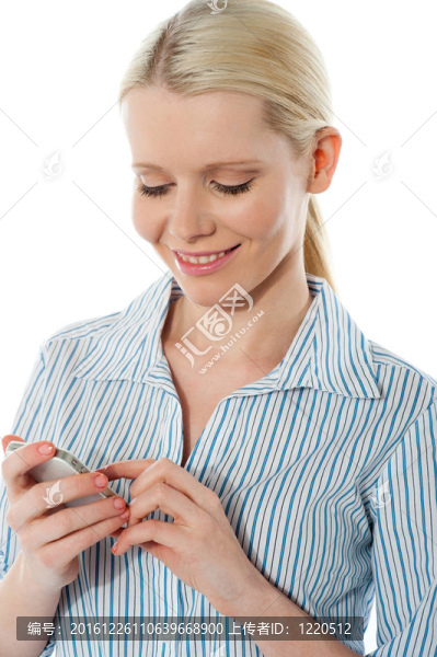 時尚企業(yè)女性短信電話