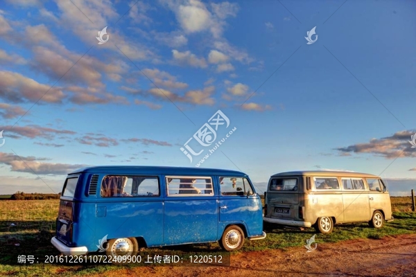 經(jīng)典的大眾露營車