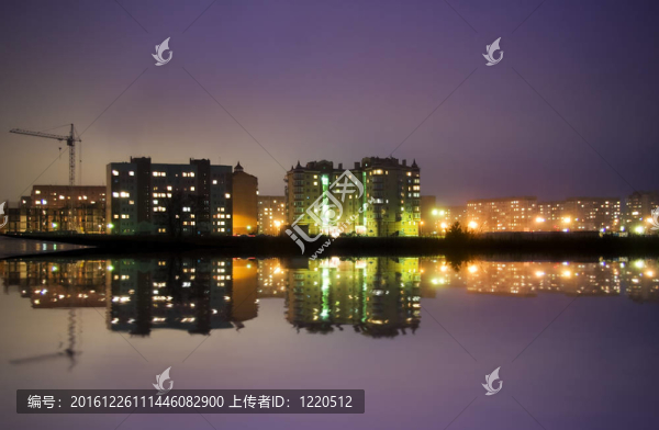 夜晚的城市