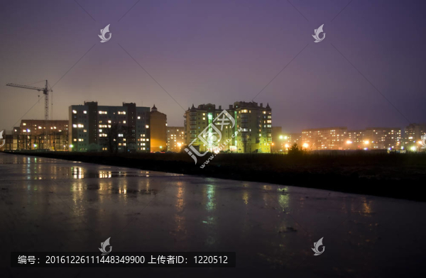夜晚的城市