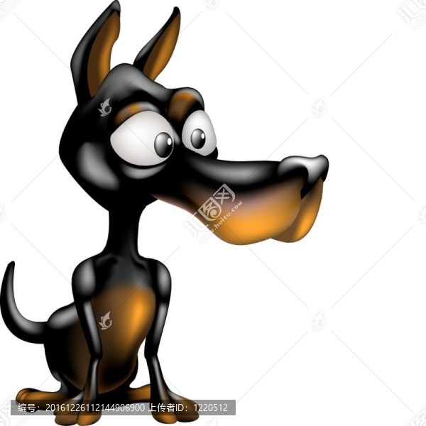 狗的插圖