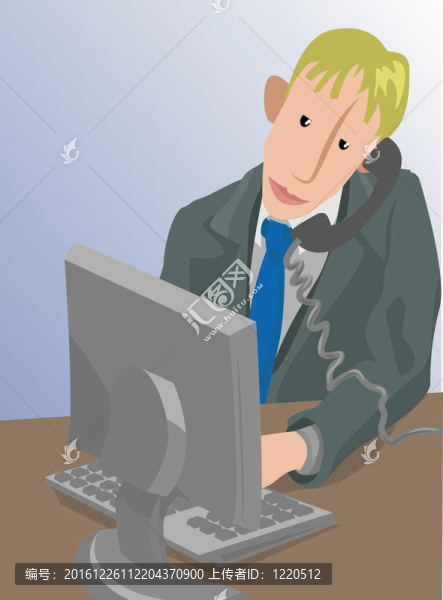 deskguy插圖